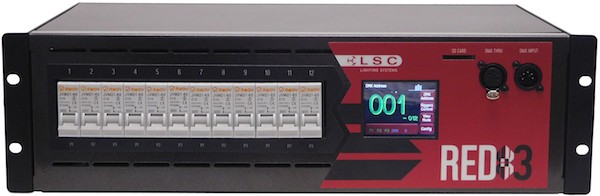 LSC RED3 6x 10 A Dimmer